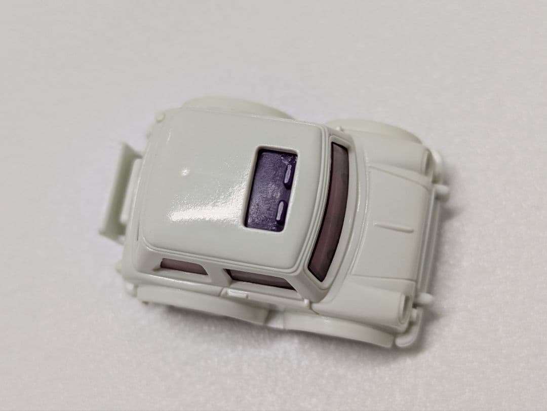 チョロＱ　A-6　MINI　ミニクーパー　ダンロップタイヤ　ホワイト