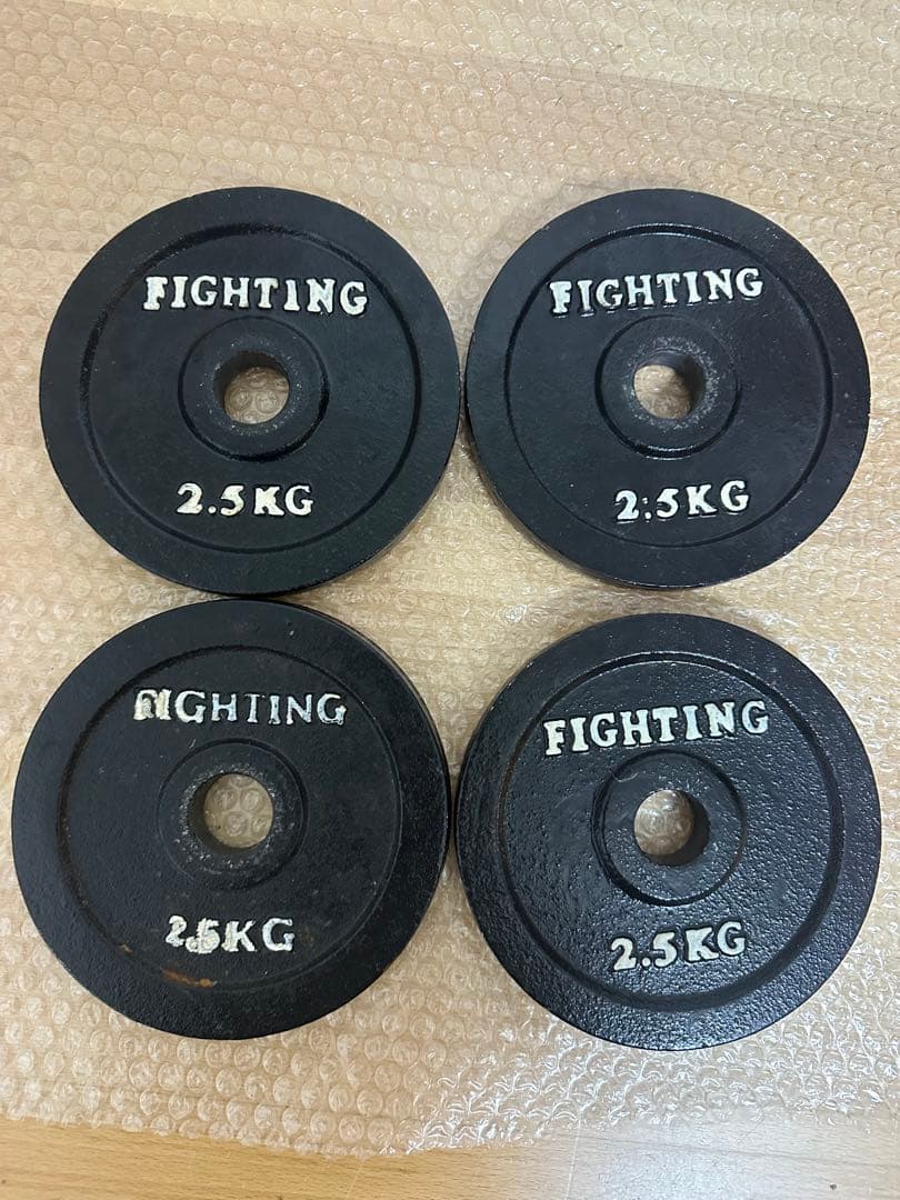 早い者勝ち　約20kg ファイティングロードダンベルセット　シャフト付き