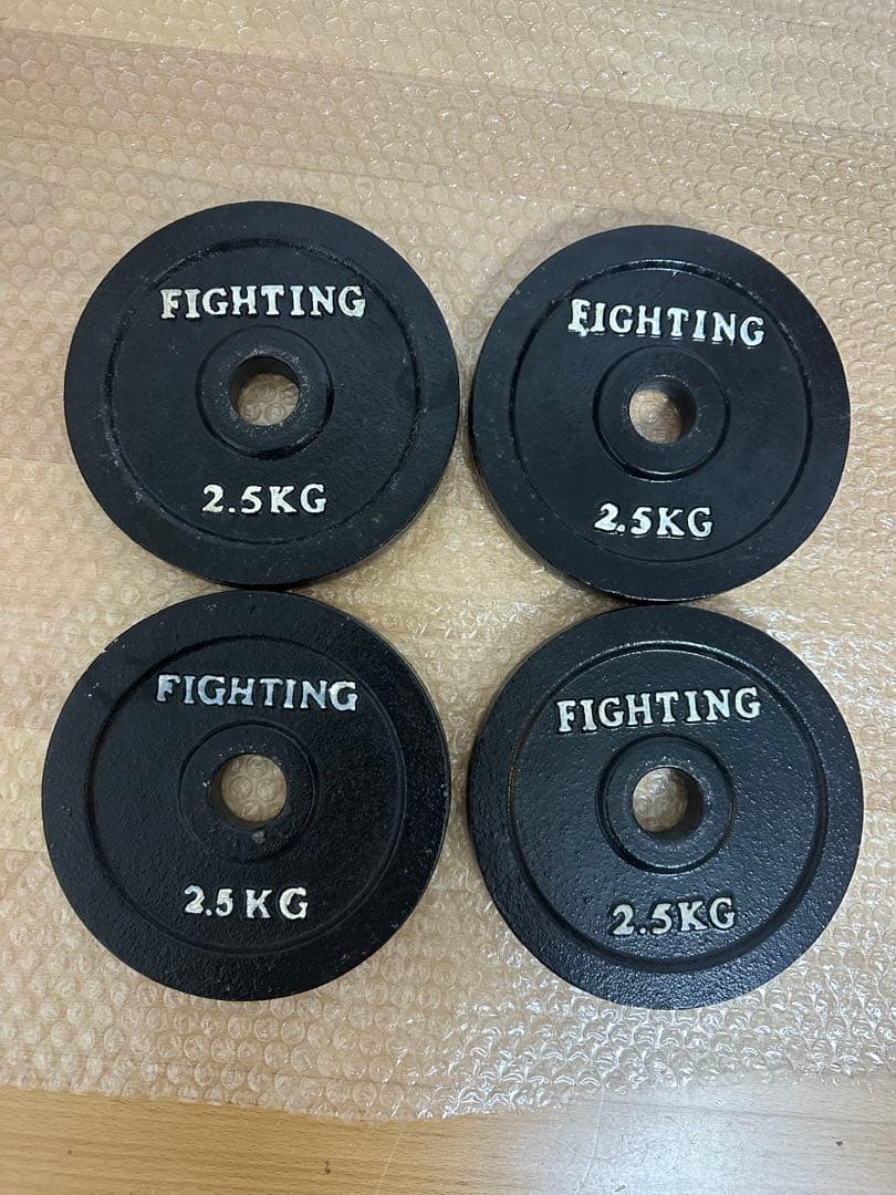 早い者勝ち　約20kg ファイティングロードダンベルセット　シャフト付き