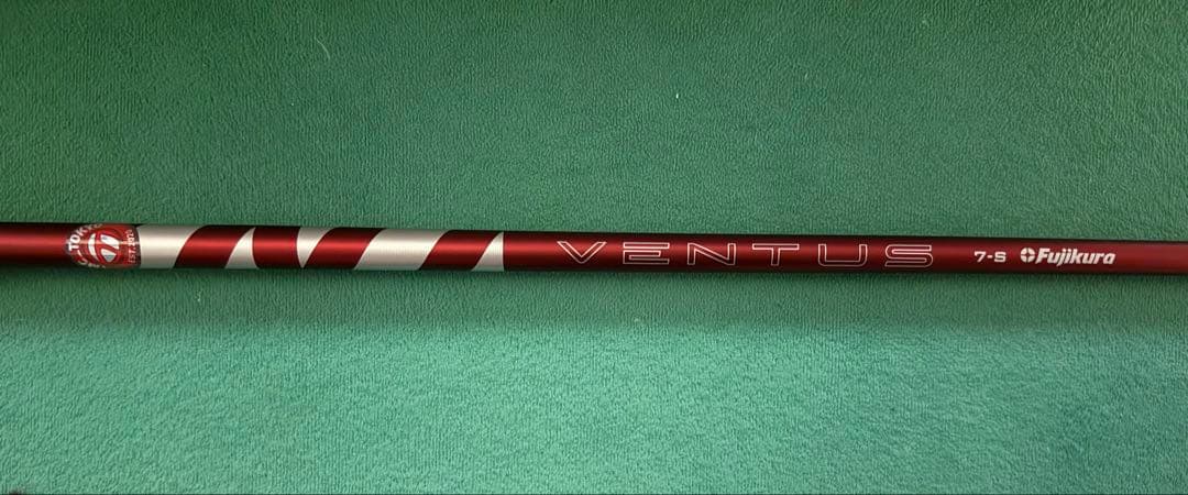 ★美品★フジクラ 24ベンタスレッド 7S VENTUS RED テーラーメイド