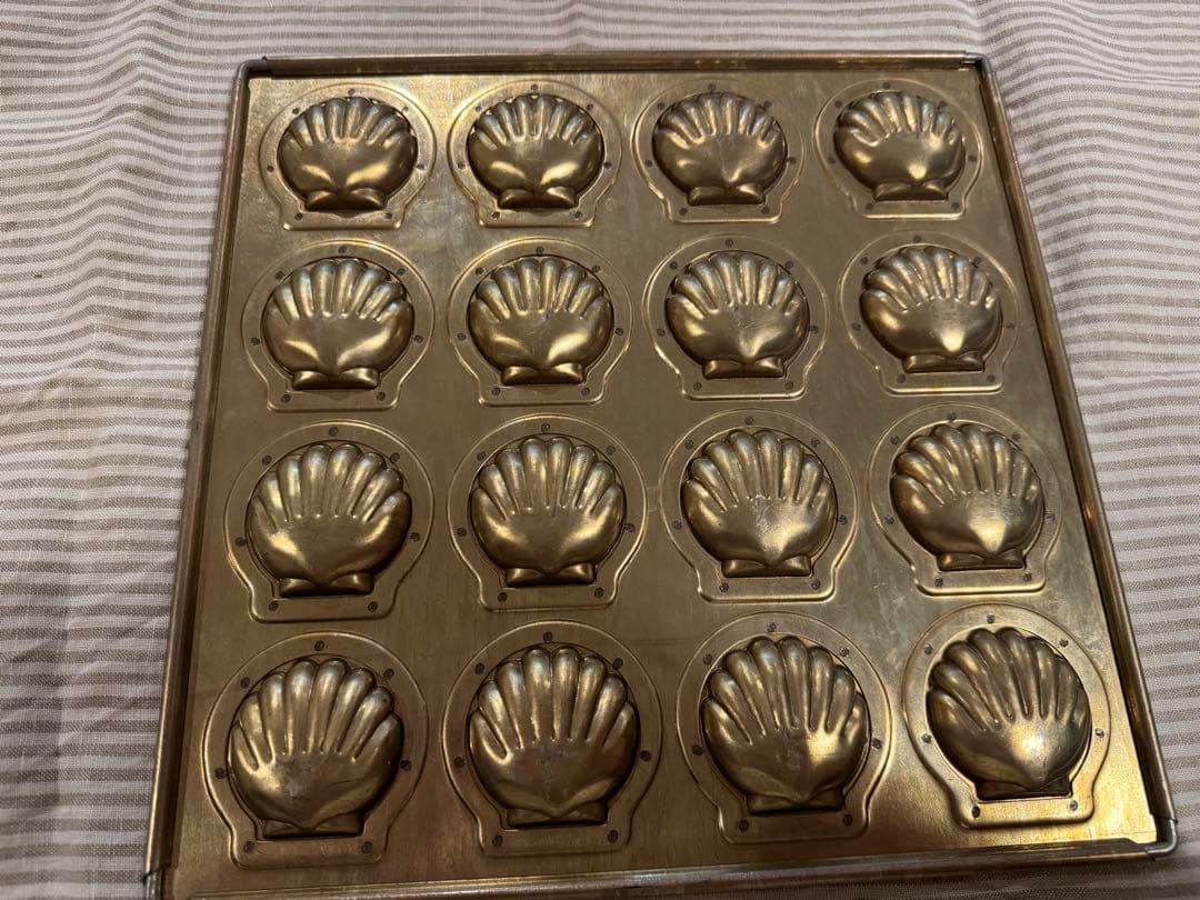 期間限定値下げ!!中古＊松永製作所 ミニホタテ天板ゴールド