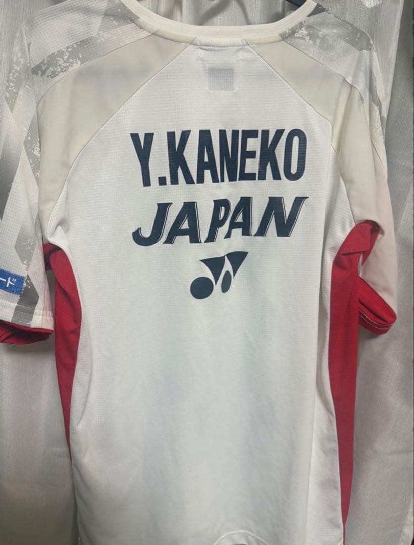 金子 祐樹選手 着用ユニフォーム YONEX バドミントン ユニフォーム