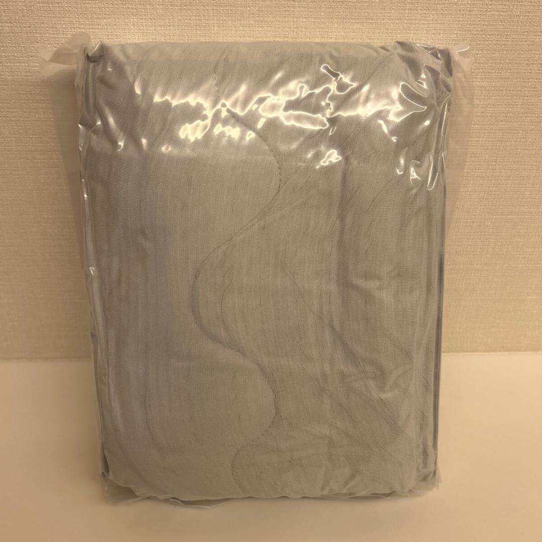 夏用 掛け布団 シングル 冷感 肌掛布団 軽量 抗菌防臭 グレー 防ダニ