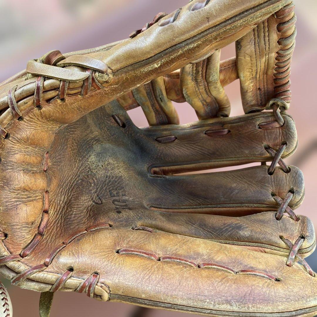 希少ミズノ 野球 SOBRE 硬式用 Mマーク グローブ　Wトンボ　内野手グラブ