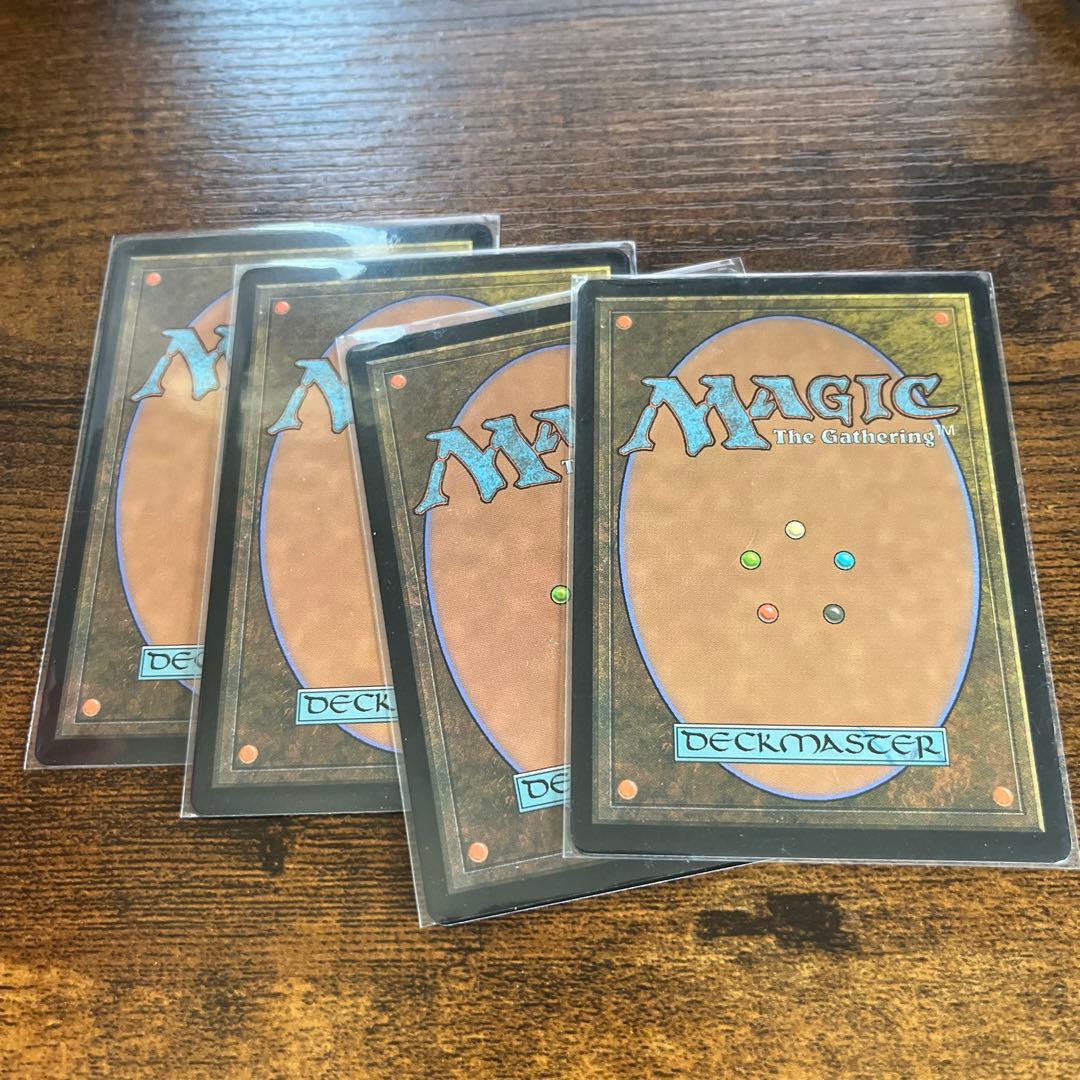 MTG BLB 嵐追いの才能　英語　四枚セット