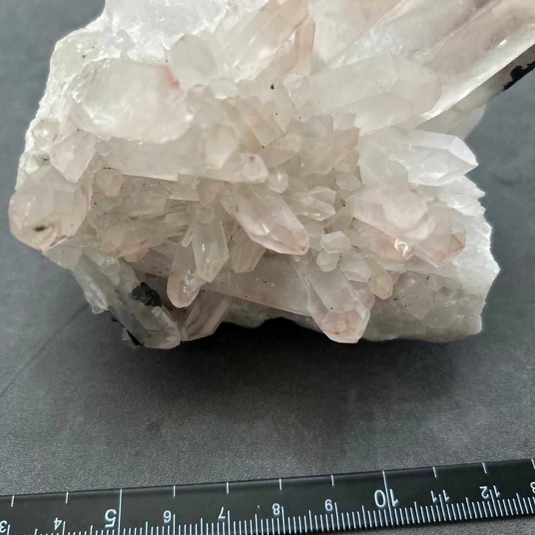 天然石　マニカラン水晶　インド産　クラスター