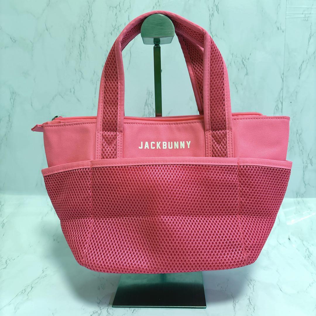 【新品未使用】JACK BUNNY ハンドバック ピンク ゴルフ用 タグ付き