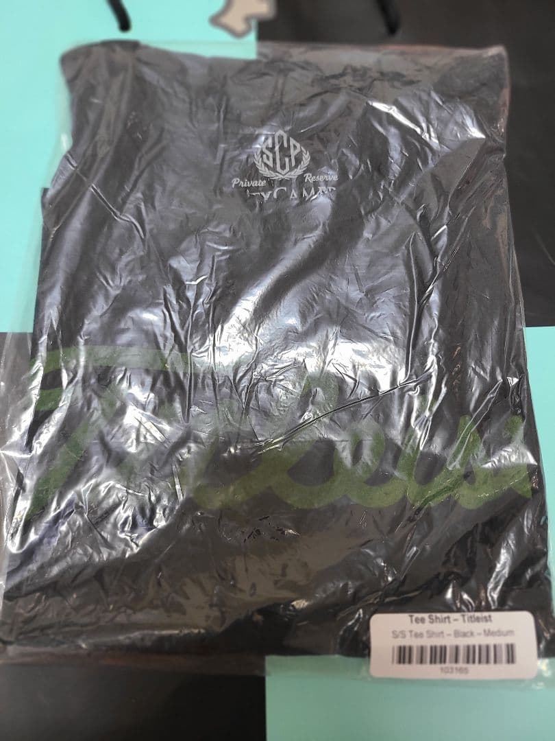 スコッティキャメロンT-Shirt Green Titleist Script