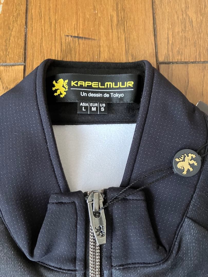 新品　Kapelmuur サイクルジャケット L ブラック/グレー
