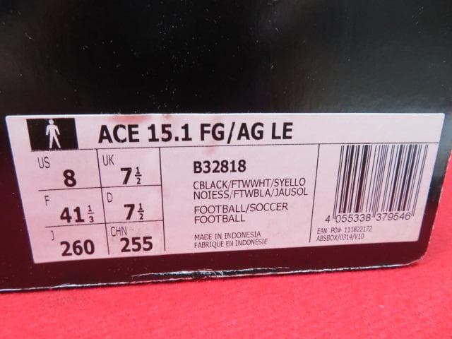 プ*読様 （8AA3060）アディダス　サッカースパイク　26.0㎝　ACE15