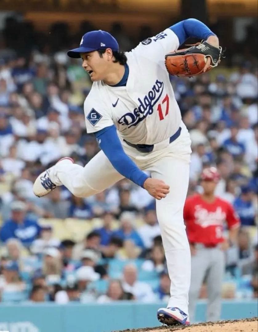 【大谷翔平】サインプリントグローブ　#17グラブ MVPニ刀流、TOPPSカード