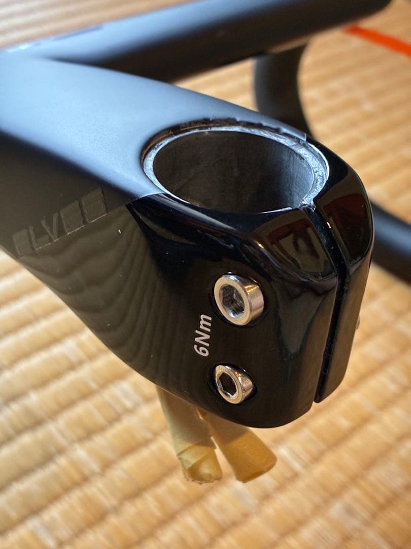 OROME AEROPRO 一体型カーボン ドロップハンドル 420-110mm