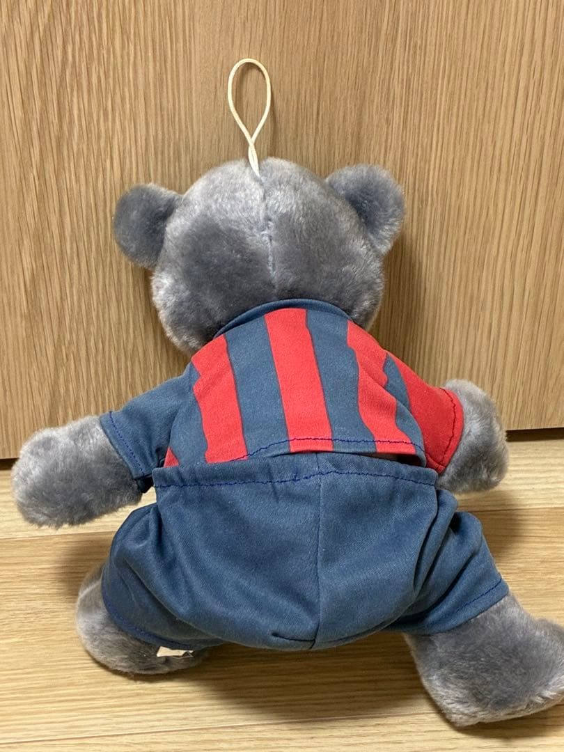 FCバルセロナ　クマ　ぬいぐるみ　2006年購入　バルサ　座高22センチ