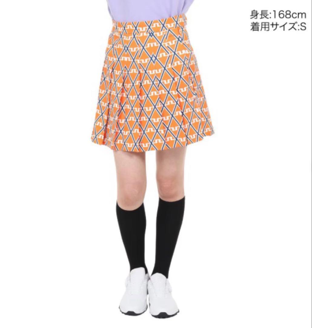 J.LINDEBERG リンドバーグインナーパンツ付き プリーツスカート XS