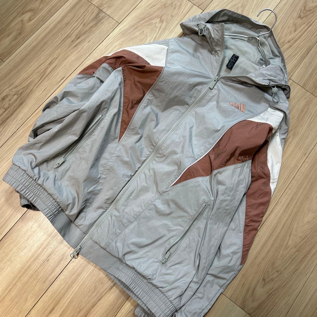adidas STADIUM CHROME ジャージ　セットアップ　シルバー