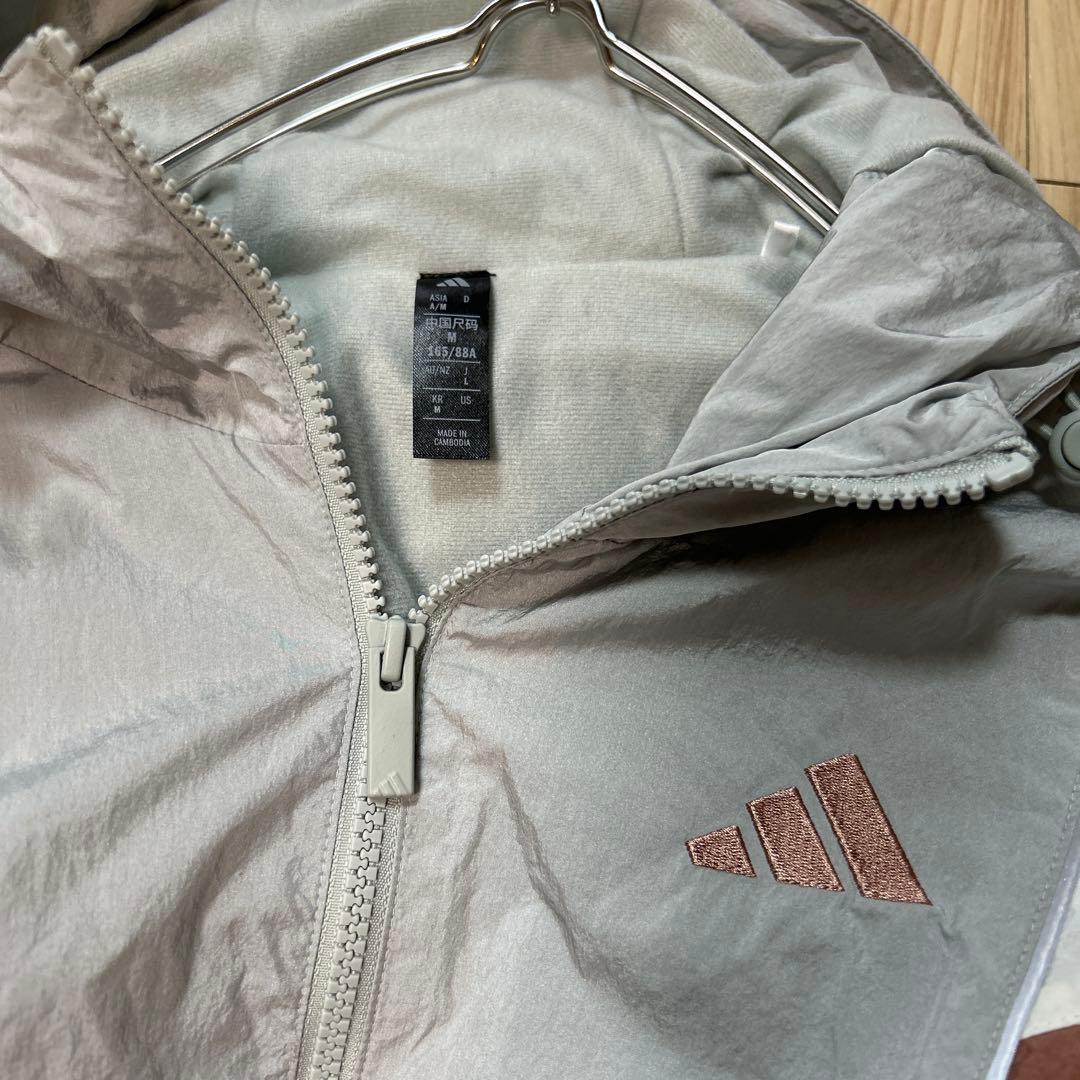 adidas STADIUM CHROME ジャージ　セットアップ　シルバー
