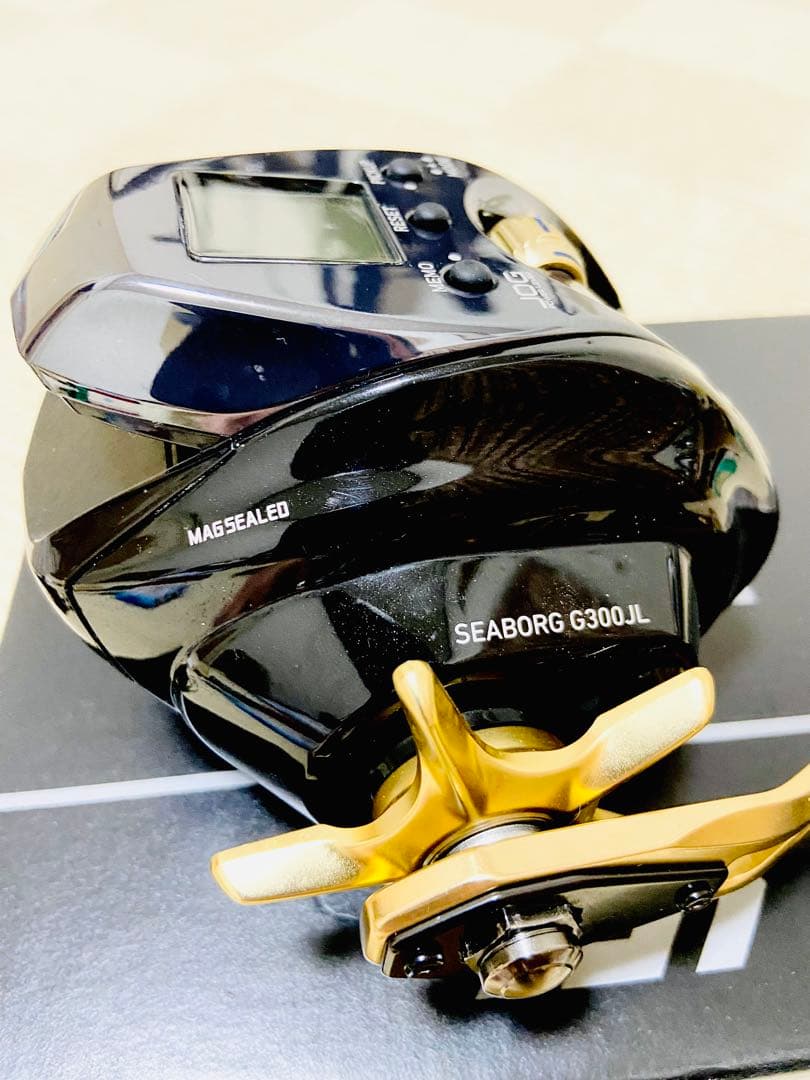 ダイワ SEABORG G300 JL 電動リール ジギンググリップ付き 超美品