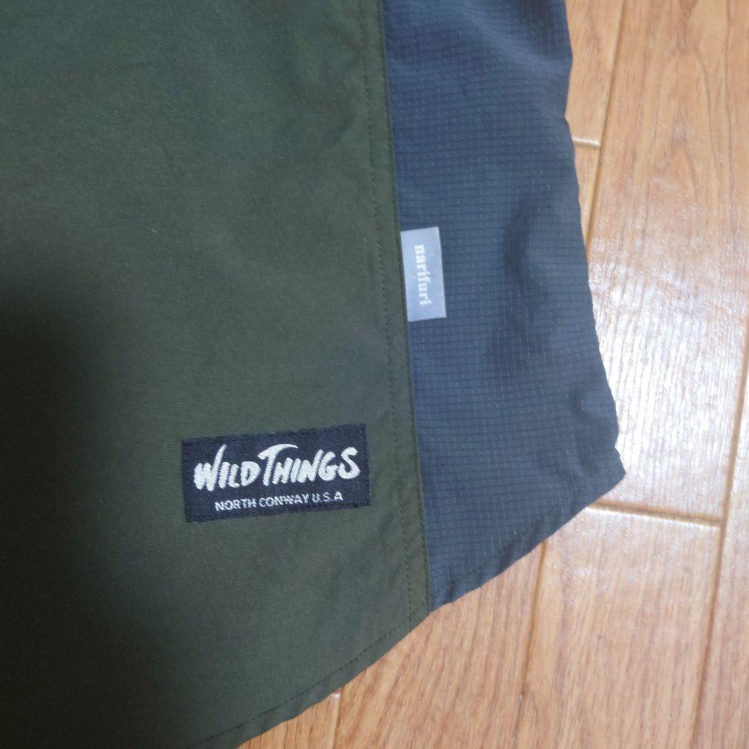 narifuri × WILD THINGS ショートスリーブデナリシャツ