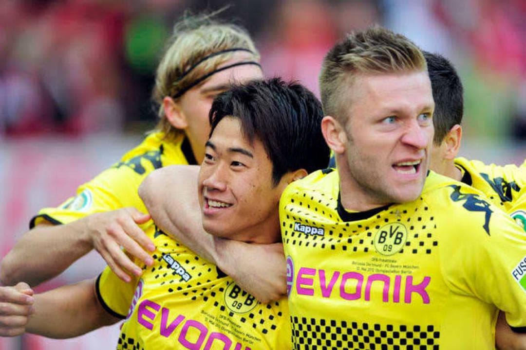 ドルトムント 香川真司 ユニフォーム 11-12 DFBポカール決勝 kappa