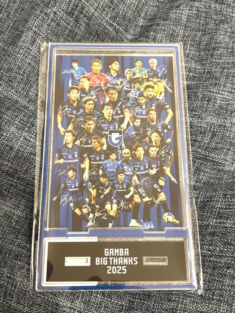 【未使用】ガンバ大阪THANKSセット　約¥3000相当グッズ付き