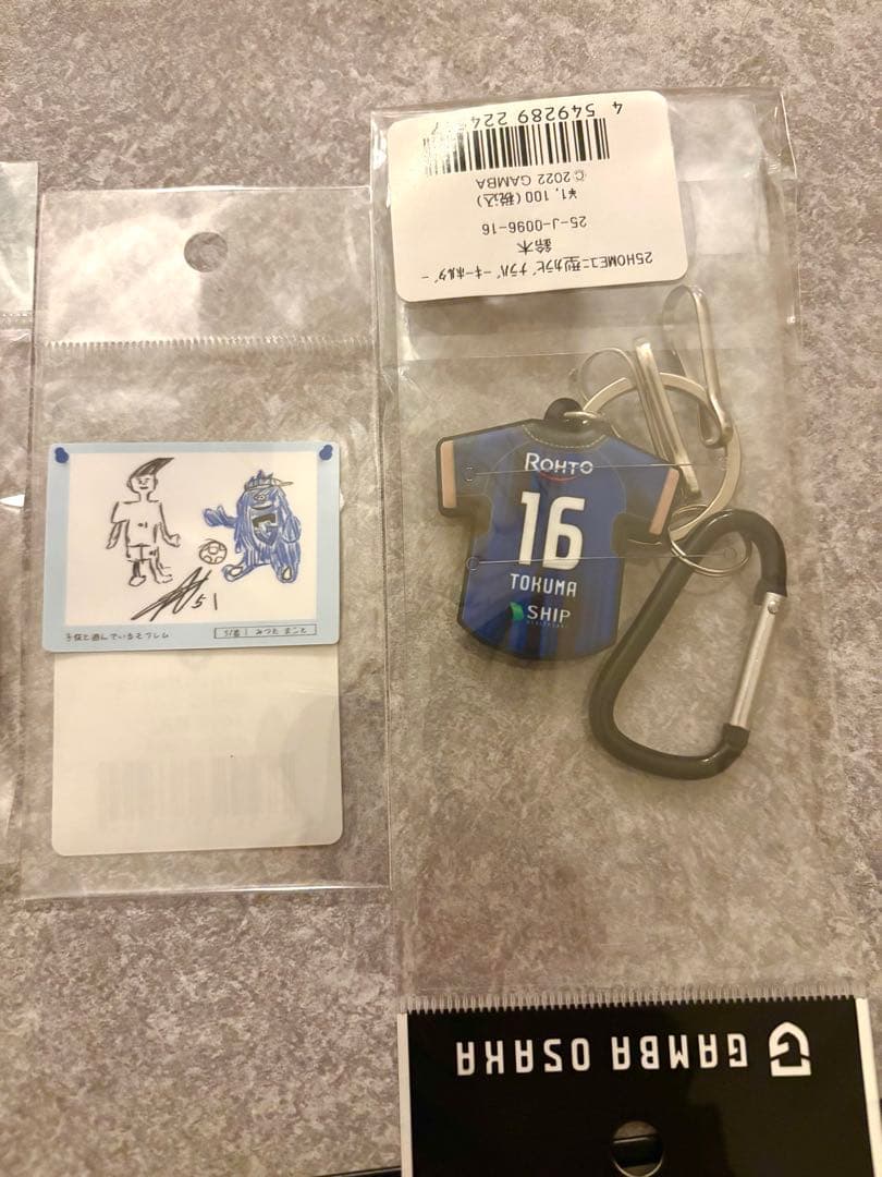 【未使用】ガンバ大阪THANKSセット　約¥3000相当グッズ付き