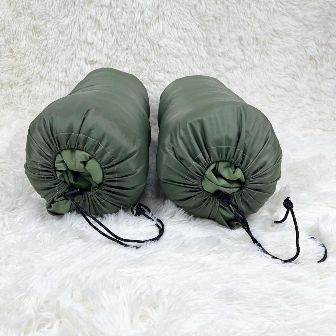 【Coleman 美品】エマージェンシーコンパクトスリーピングバッグ　2個セット