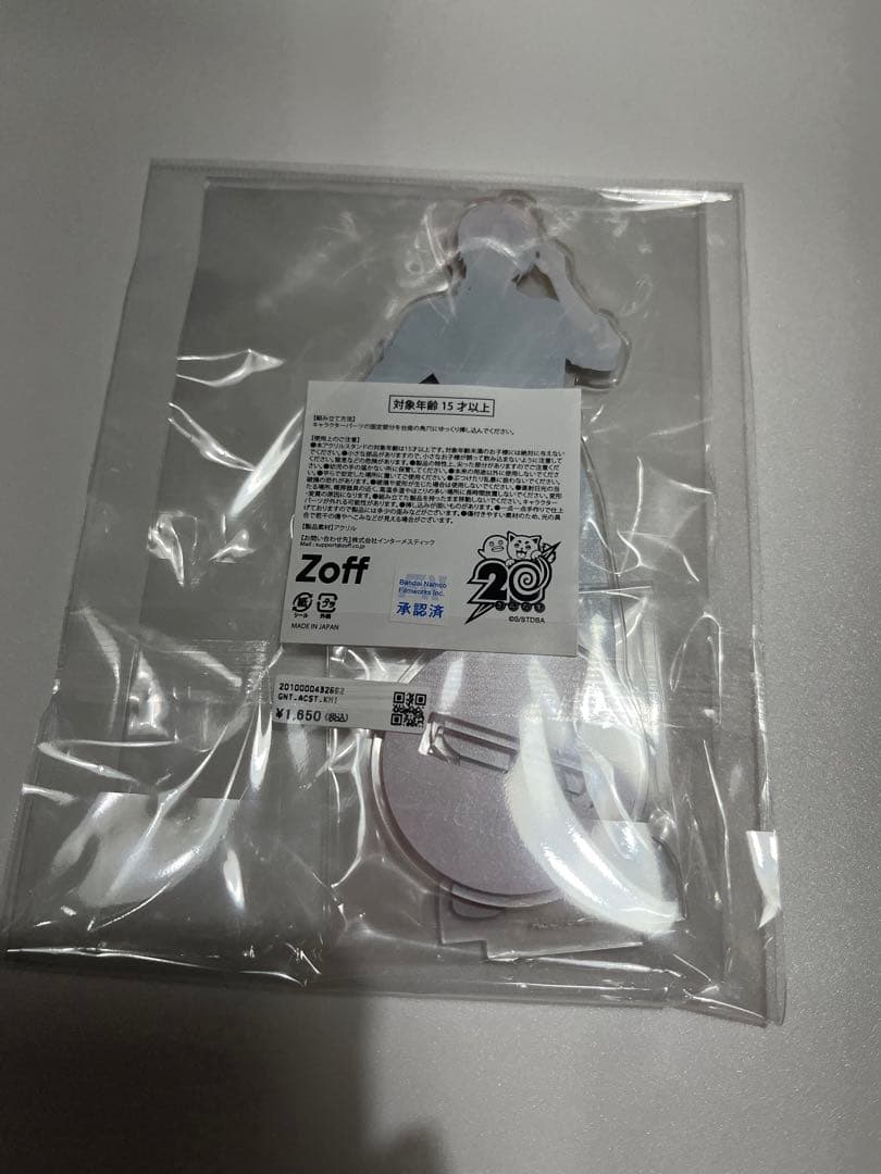 神威　Zoff コラボ　メガネ　銀魂 アクリルスタンド　アクスタ