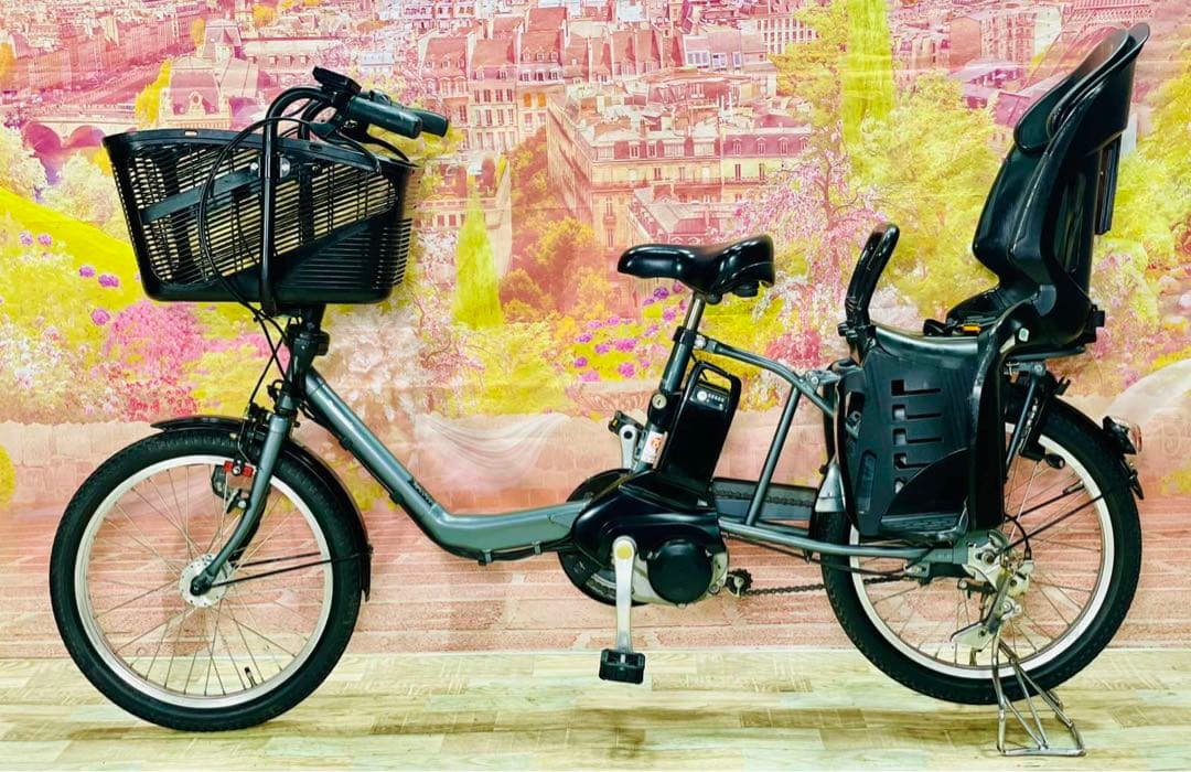 K2364 電動自転車パナソニック子供乗せ 20インチ 送料無料