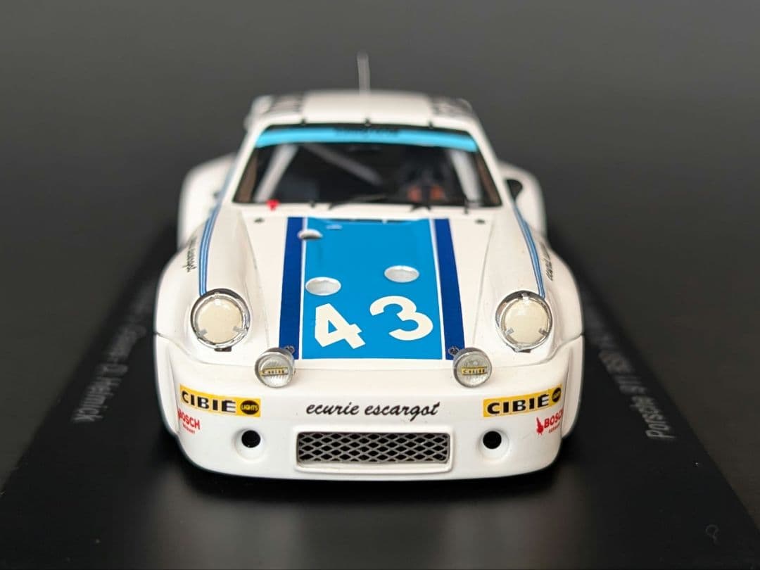 スパーク 1/43 ポルシェ 911 RSR 1977年 デイトナ24時間 優勝