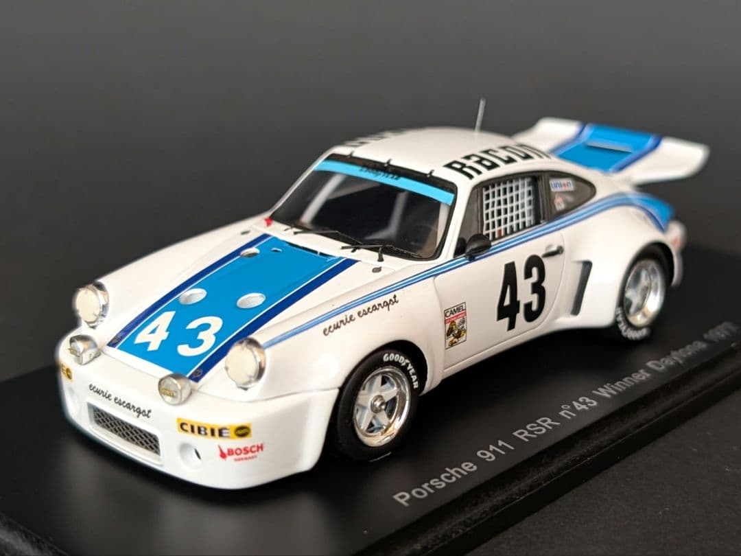 スパーク 1/43 ポルシェ 911 RSR 1977年 デイトナ24時間 優勝