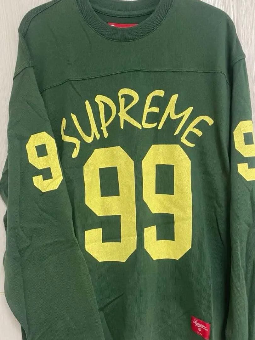 SUPREME 99 L/S FOOTBALL TOP グリーン