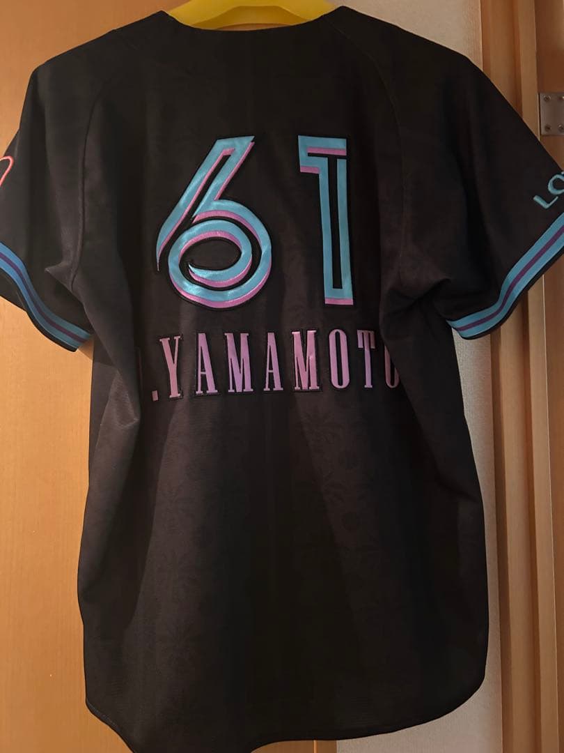 山本大斗 ブラックサマーユニフォーム サイズM