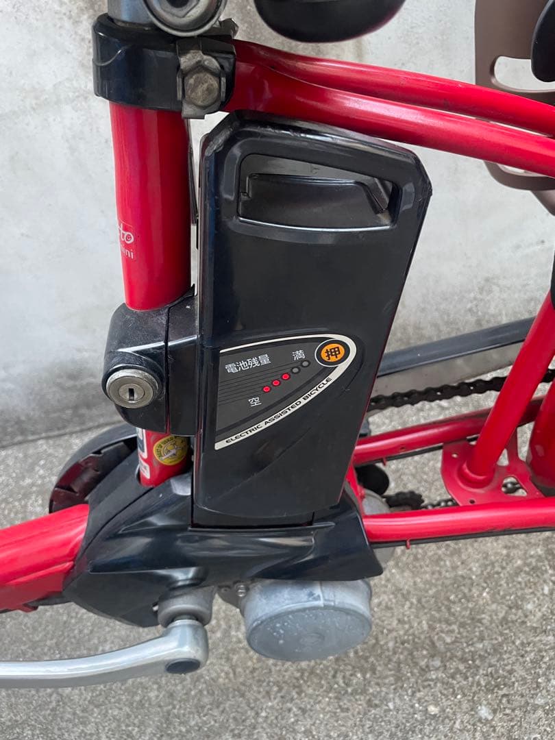 【手渡し希望】パナソニック 子供乗せ電動自転車 ギュット gyutto充電器付