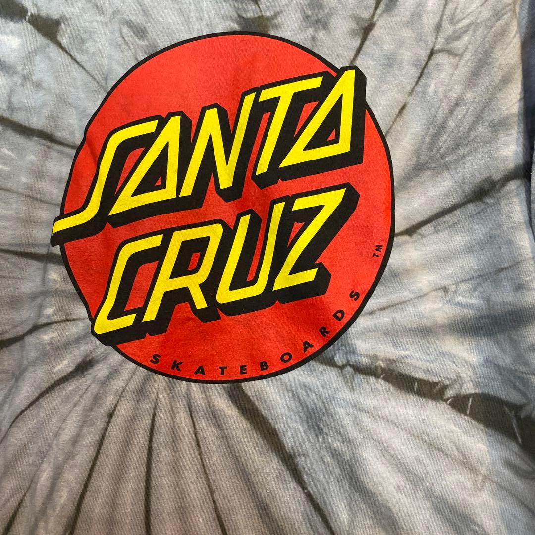 SANTA CRUZ タイダイ染め　メンズTシャツ Lサイズ