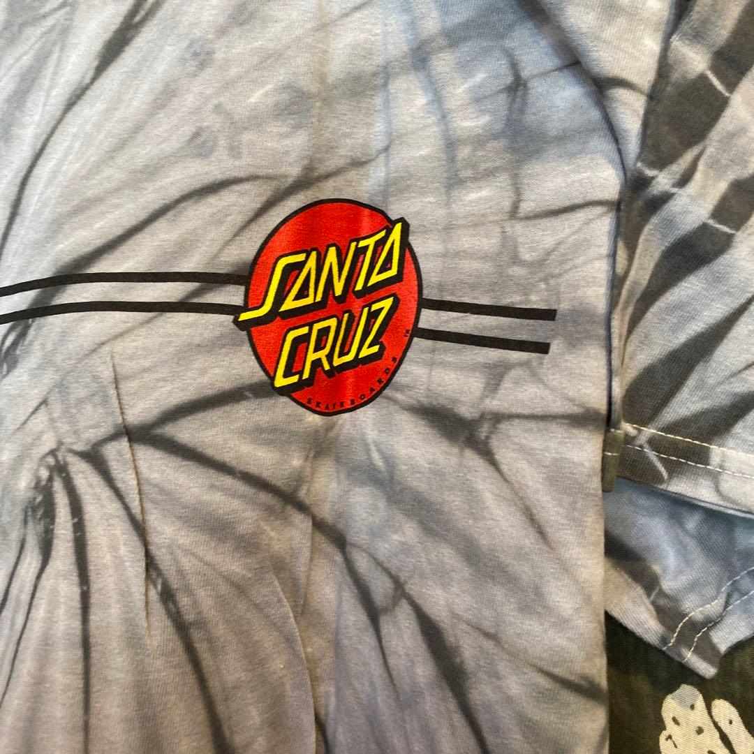 SANTA CRUZ タイダイ染め　メンズTシャツ Lサイズ