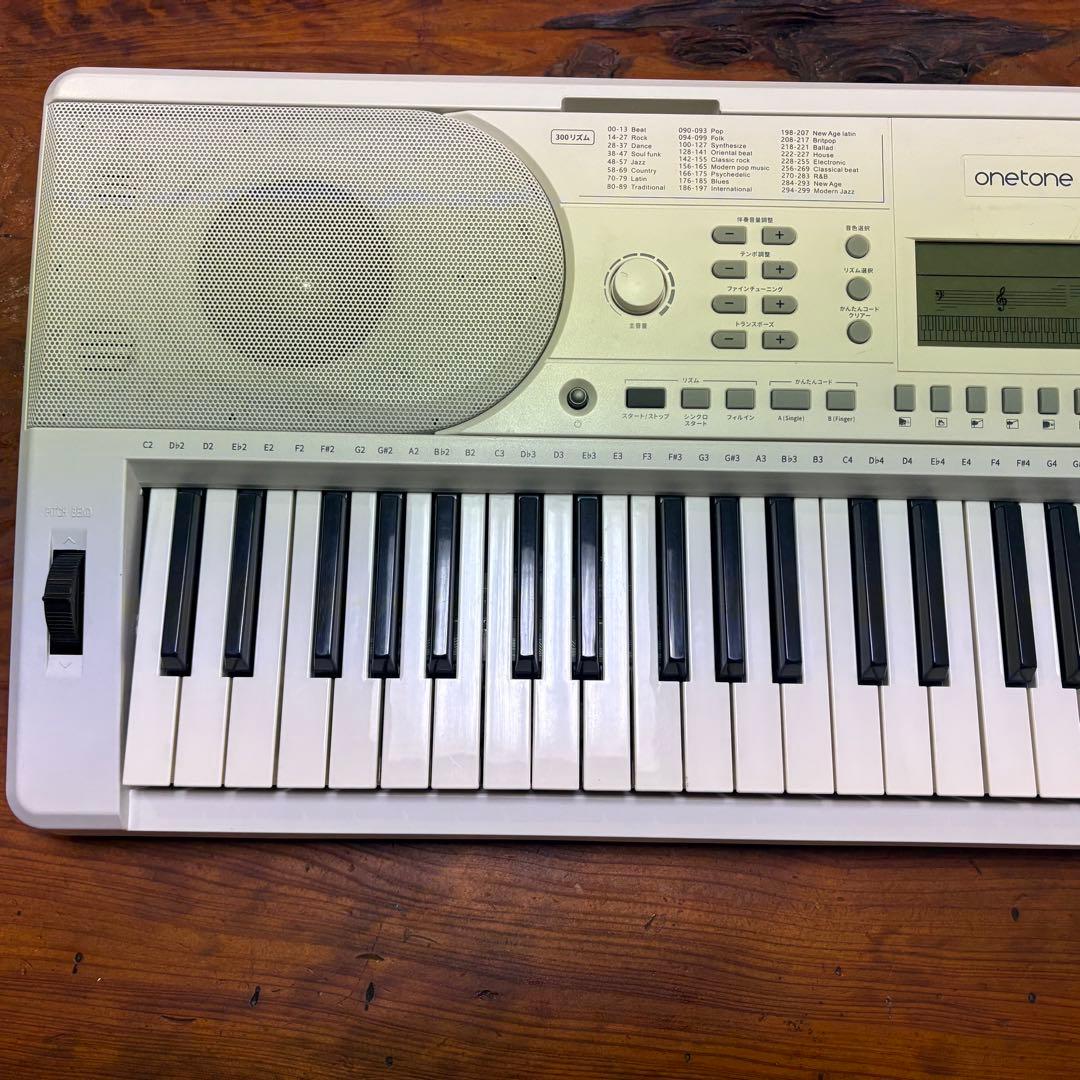 広島市内引取　onetone 電子キーボード　OTK-61 スタンド&椅子セット