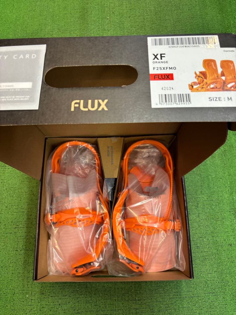 FLUX F25XFMO オレンジ ビンディング M新品