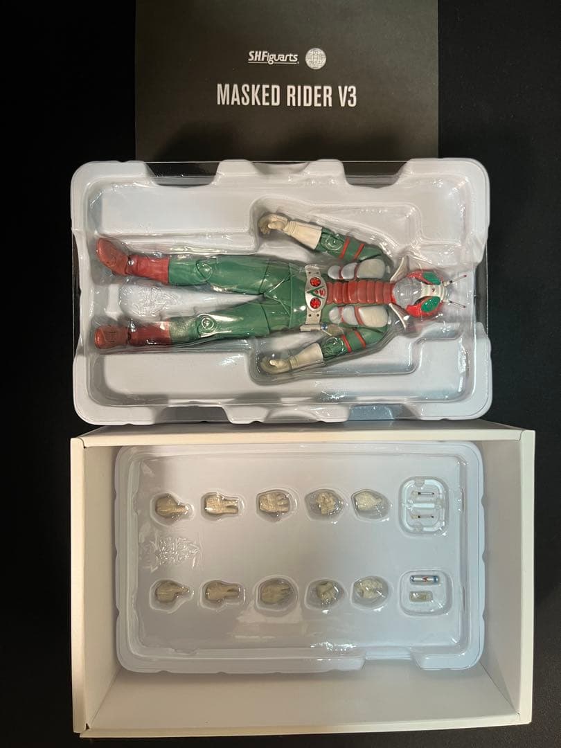 真骨頂仮面ライダー1号＆2号＆V3セット
