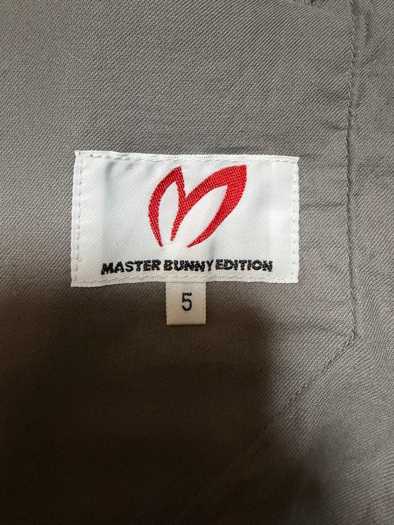 【美品】マスターバニーエディション ゴルフパンツ グレー 5（L） 80〜84