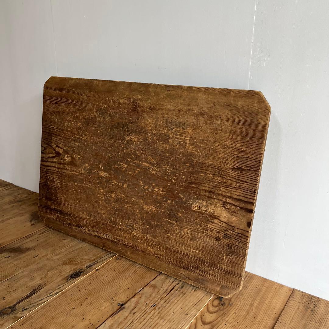 アンティーク 一枚板 展示台 ボード 天板 看板 無垢材 シャビー z752