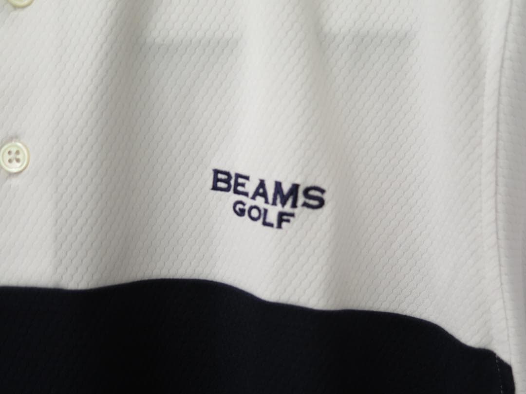 ビームスゴルフ BEAMS GOLF フロント切替プルオーバースタンドシャツ
