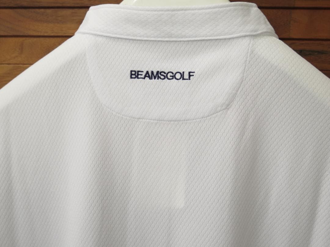ビームスゴルフ BEAMS GOLF フロント切替プルオーバースタンドシャツ