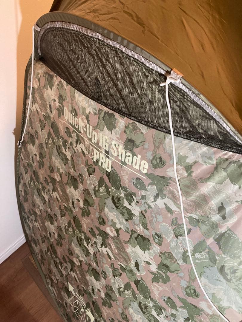 【極美品】Coleman クイックアップIGシェード テント　ナチュラルカモ