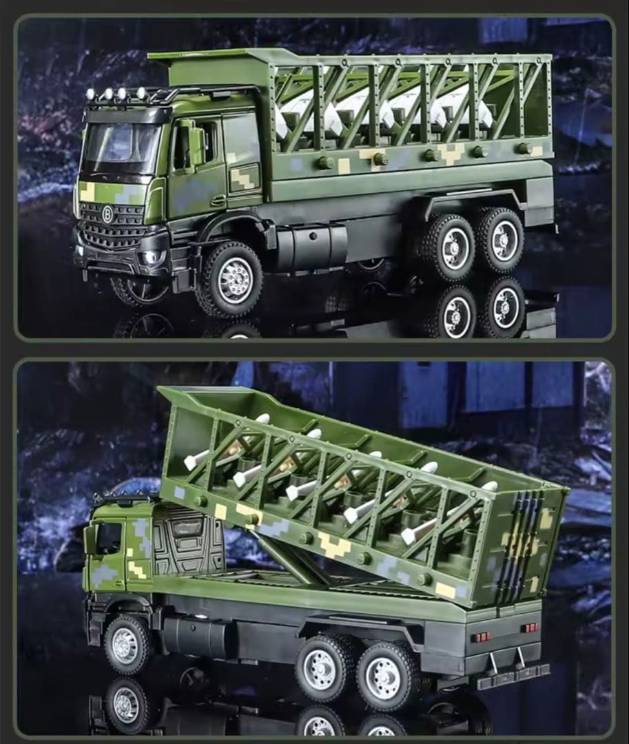 ③【新品・未使用‼️】シャヘド発射トラック 自爆ドローン プルバック ミリタリー