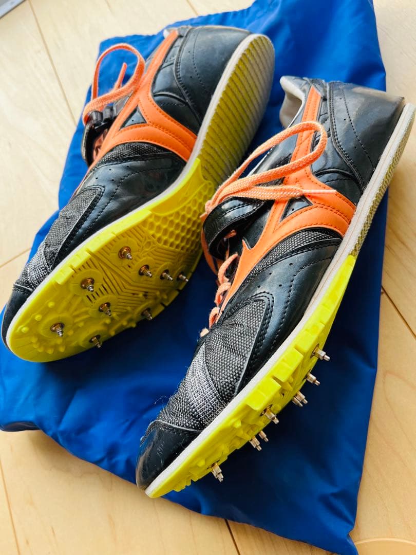 早いもの勝ち！28cm MIZUNO フィールドジオ AJ ブラック/オレンジ
