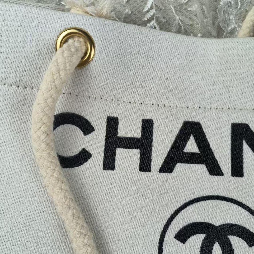 CHANEL ノベルティトートバッグ バッグ ホワイト 非売品c1m
