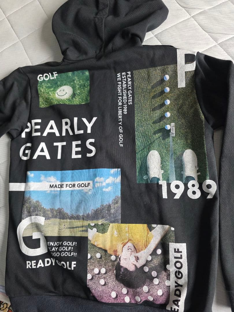お値下げしました！美品PEARLY GATES ジップアップパーカー４