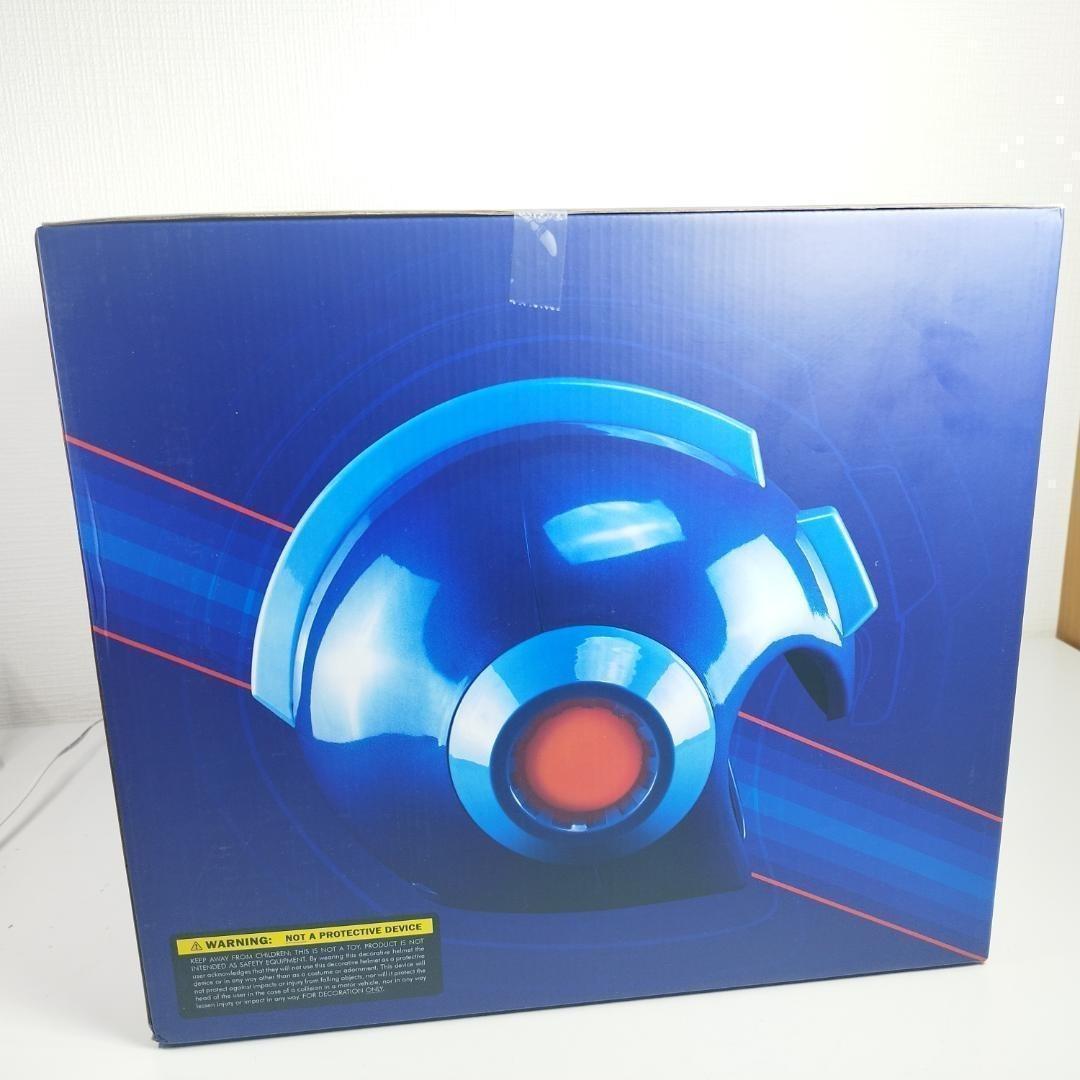 ロックマン ヘルメット レプリカ CAPCOM 新品 MEGA MAN h450