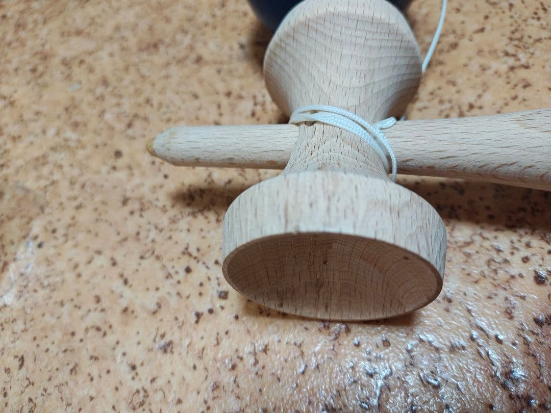 夢元 けん玉 青