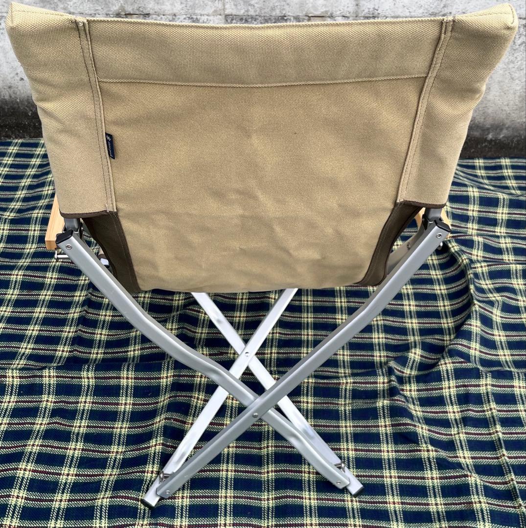【美品】スノーピーク ローチェア30 カーキ